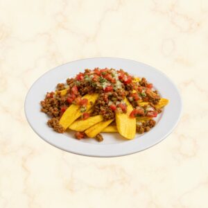 Tajada con carne molida